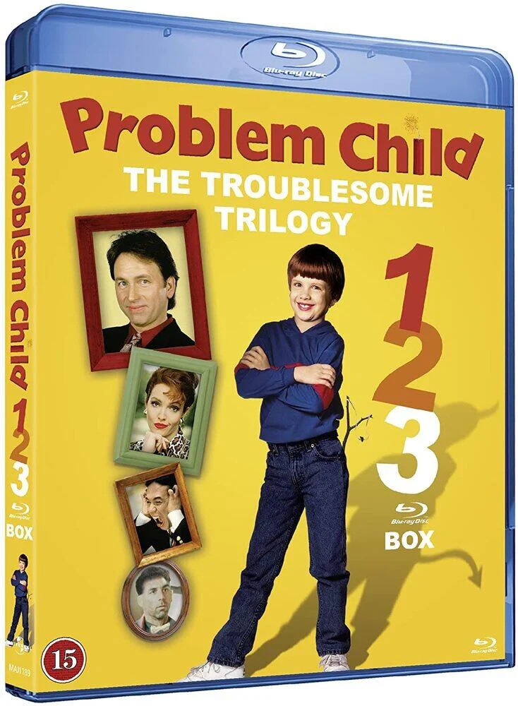 Problem Child 1 to 3 Complete Movie Trilogy Blu-Ray
