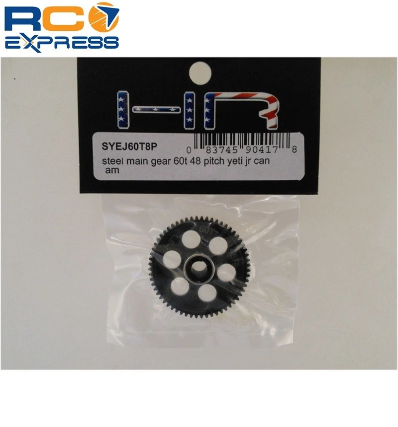 Hot Racing Axial 1/18 Yeti Junior Score 60T 48P Steel Spur Gear SYEJ60T8P - Image 3 of 3