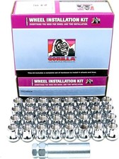 Gorilla K8tos-14150gr 4-wheel Lug Nut Kit M14-1.5 Spline O-e For Truck 32-pack