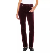 Well Worn Women's High Rise Corduroy Pants Red Size 4/27