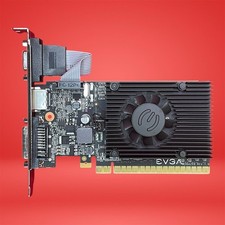EVGA NVIDIA GeForce 210 1GB DDR3 PCIe Graphics Card DVI HDMI VGA 01G-P3-1312-LR