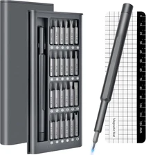 25-in-1 Mini Screwdriver Set - Perfect Stocking Stuffer for Men!