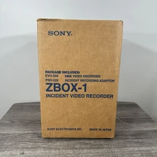 Sony ZBOX-1 EVO-220 PVG-220 Video Cassette Recorder NTSC Video 8 Hi-Fi Stereo