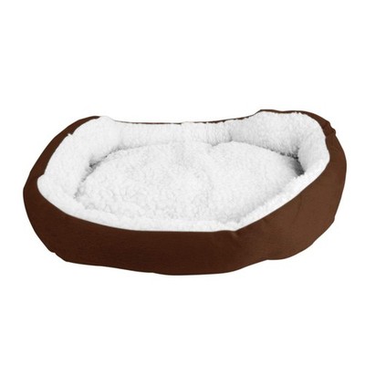 Pet Dog Bed Soft Warm Fleece Puppy Cat Bed Dog Cozy Nest Sofa Bed Cushion For S/