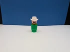 Vintage Fisher-Price Little People Rare HTF Zoo Keeper White Hat VGUC