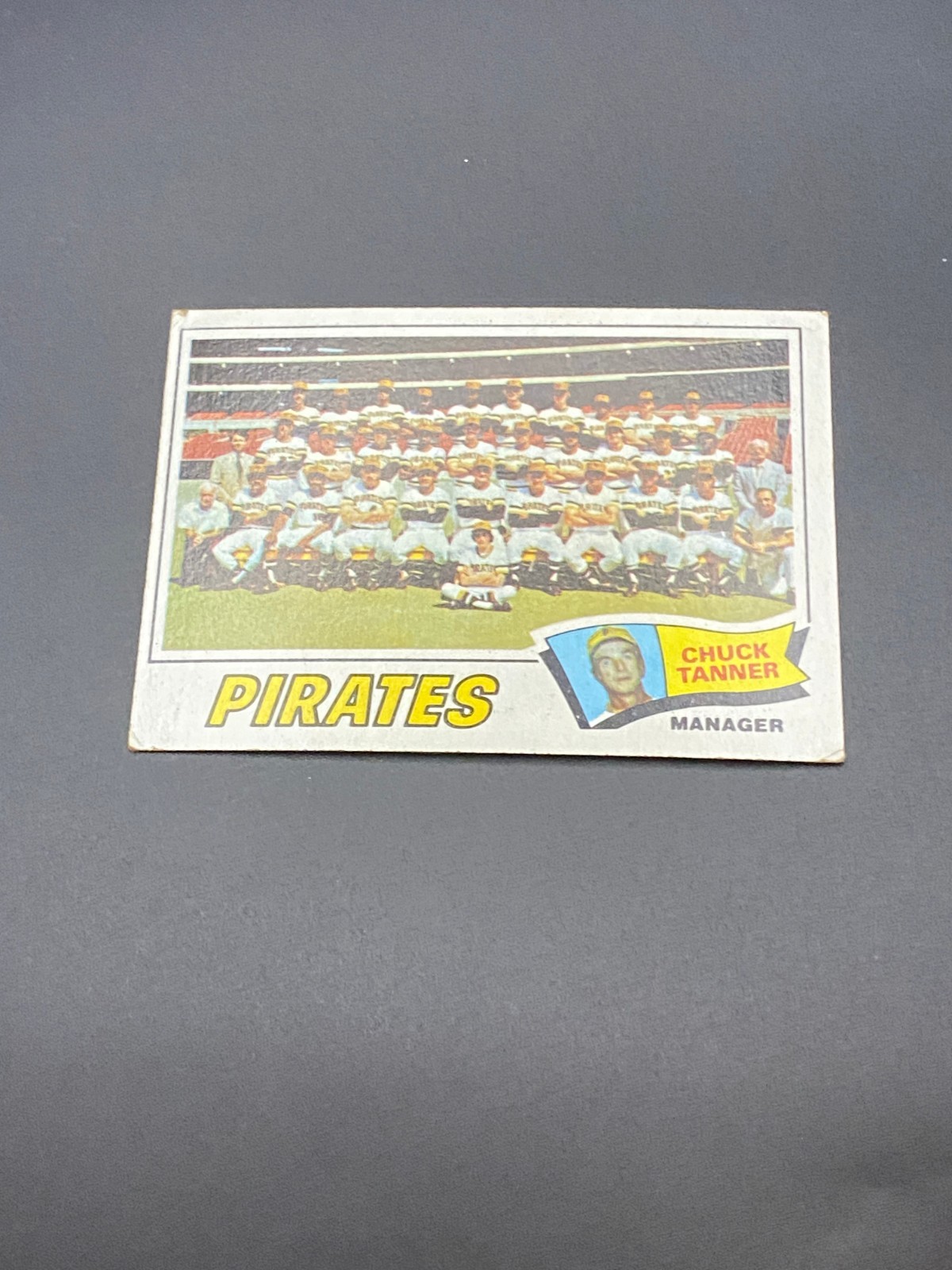 1977 Topps - Team Checklist Chuck Tanner #354
