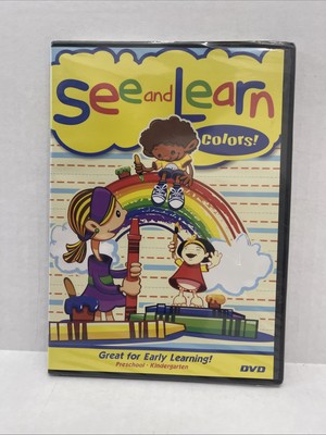 See and Learn... Colors! (DVD) New/Sealed