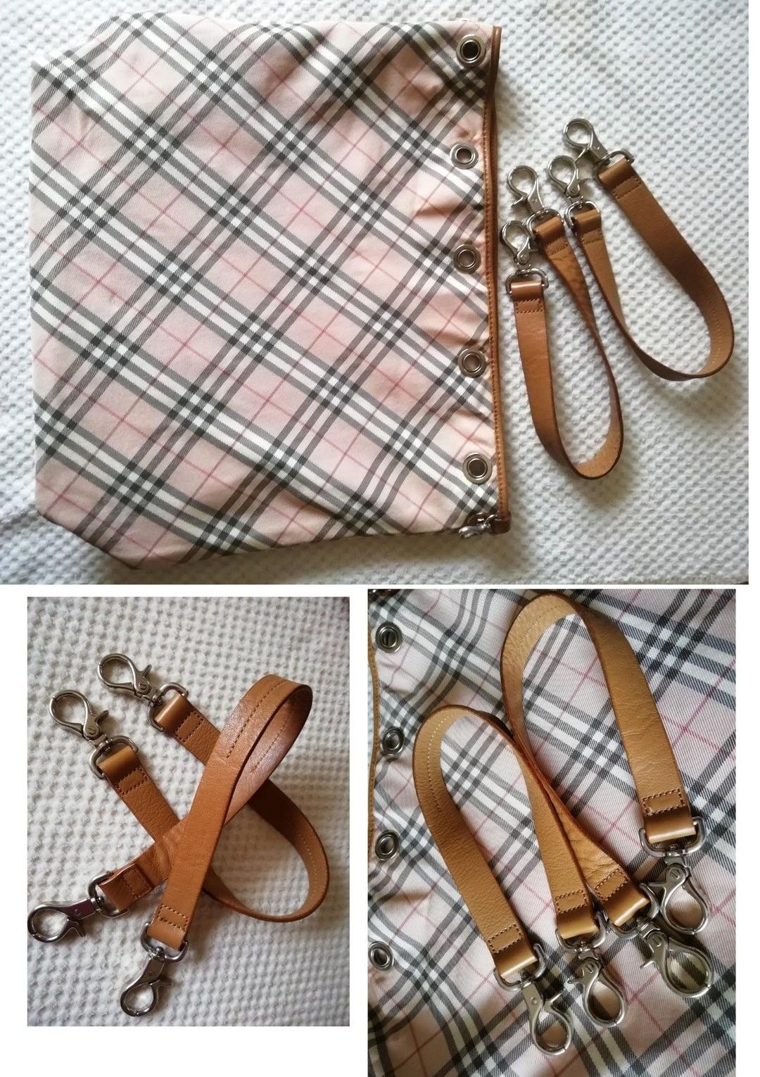 Burberry Blue Label Reversible Tote Bag Nova Check Large Shoulder Bag New thumbnail 15