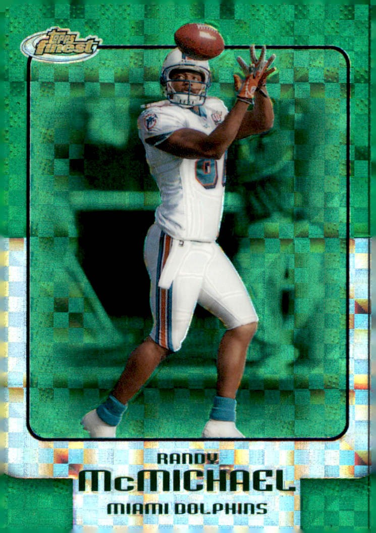 2006 Finest #47 Randy McMichael Green Xfractors #/50