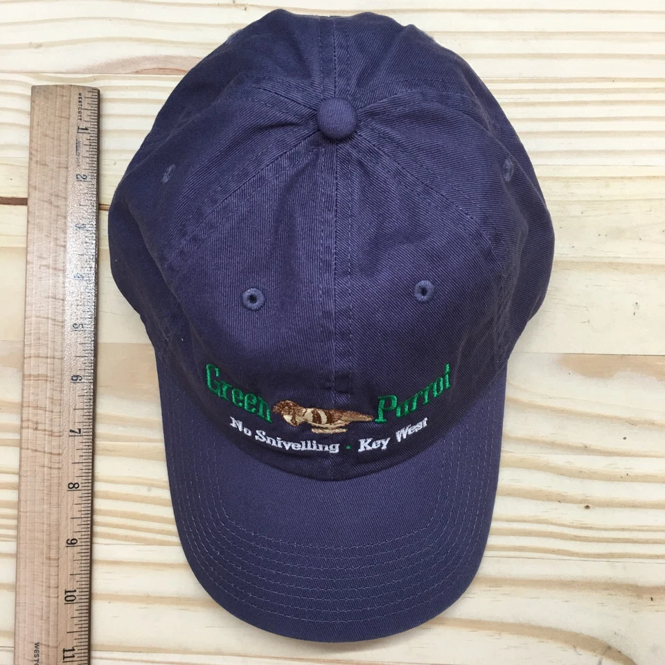 Gorra de béisbol Green Parrot Fahrenheit unisex OSFA ala curva bordada Foto 4 de 4