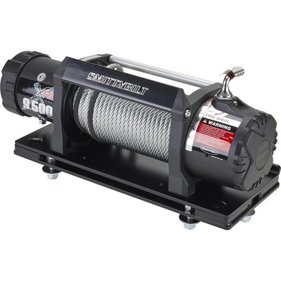 Detachable Winch Mount for Trailer Floor: Quick Release, 10,000