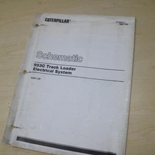 CAT CATERPILLAR 953C TRACK LOADER Electrical system SCHEMATIC Shop Repair Manual