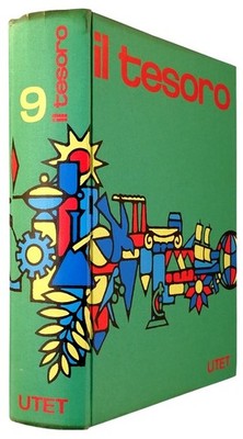 Enzyklopädie für Jungen Der Schatz Band 9 UTET 1974