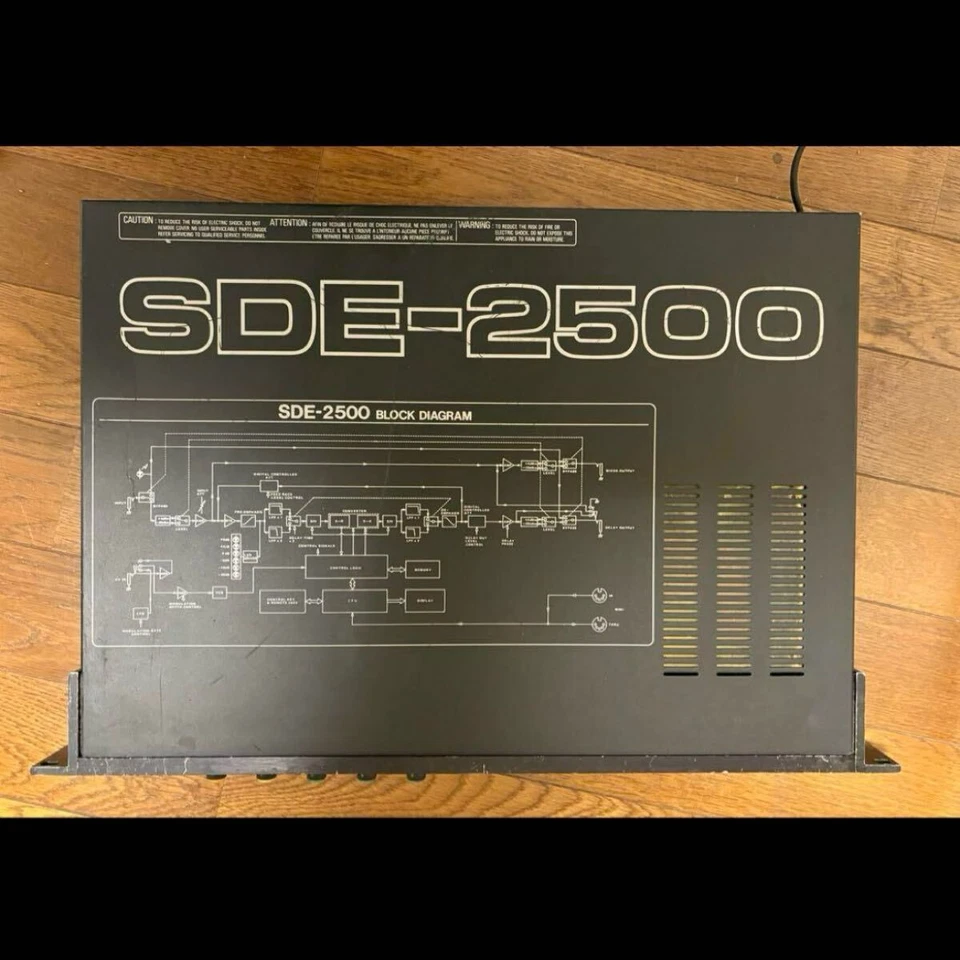 Roland SDE-2500 Digital Delay Used Working Excellent Condition - Image 3 of 4