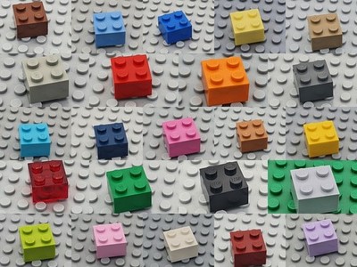 LEGO  Stein Basic Brick 2x2 3003 Diverse  Farben und Mengen