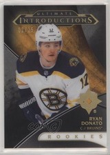 2018 Ultimate Collection Introductions Onyx Black 2/25 Ryan Donato Rookie RC p9m