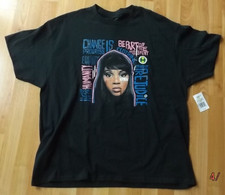 NWT Men's CROSS COLOURS XXL Lisa Left Eye Lopes TLC Shirt 90  s Hip Hop Rap R B