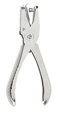 OFFICE DEPOT SINGLE-HOLE PUNCH - CHROME SILVER
