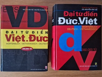 2 Wörterbücher Tu Dien Duc   Viet /Deutsch Vietnamesisch / Vietnamesisch-Deutsch