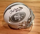 Jerry Rice Autographed San  Francisco 49ers Mini Helmet Beckett COA