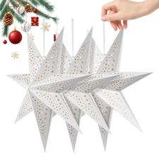  3 Pcs Holiday Lamp Shades Star Lampshade Sturdy Ceiling Lampshades