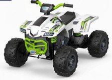 12 V Powerwheels Kids Electric Ride On Racing Atv Quad Bike Dft879665