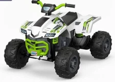 12 V Powerwheels Kids Electric Ride On Racing Atv Quad Bike Dft879665