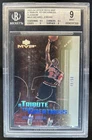 2003-04 Upper Deck MVP Michael Jordan A Tribute to Greatness Platinum #/50 BGS 9