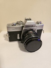 Minolta SRT 201 35mm Film Camera 28mm F/2.8 Lens. Works. Not Film Tested.