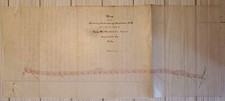 1882 Wheeling Parkersburg & Charleston Railroad Right of Way Maps & Document WV