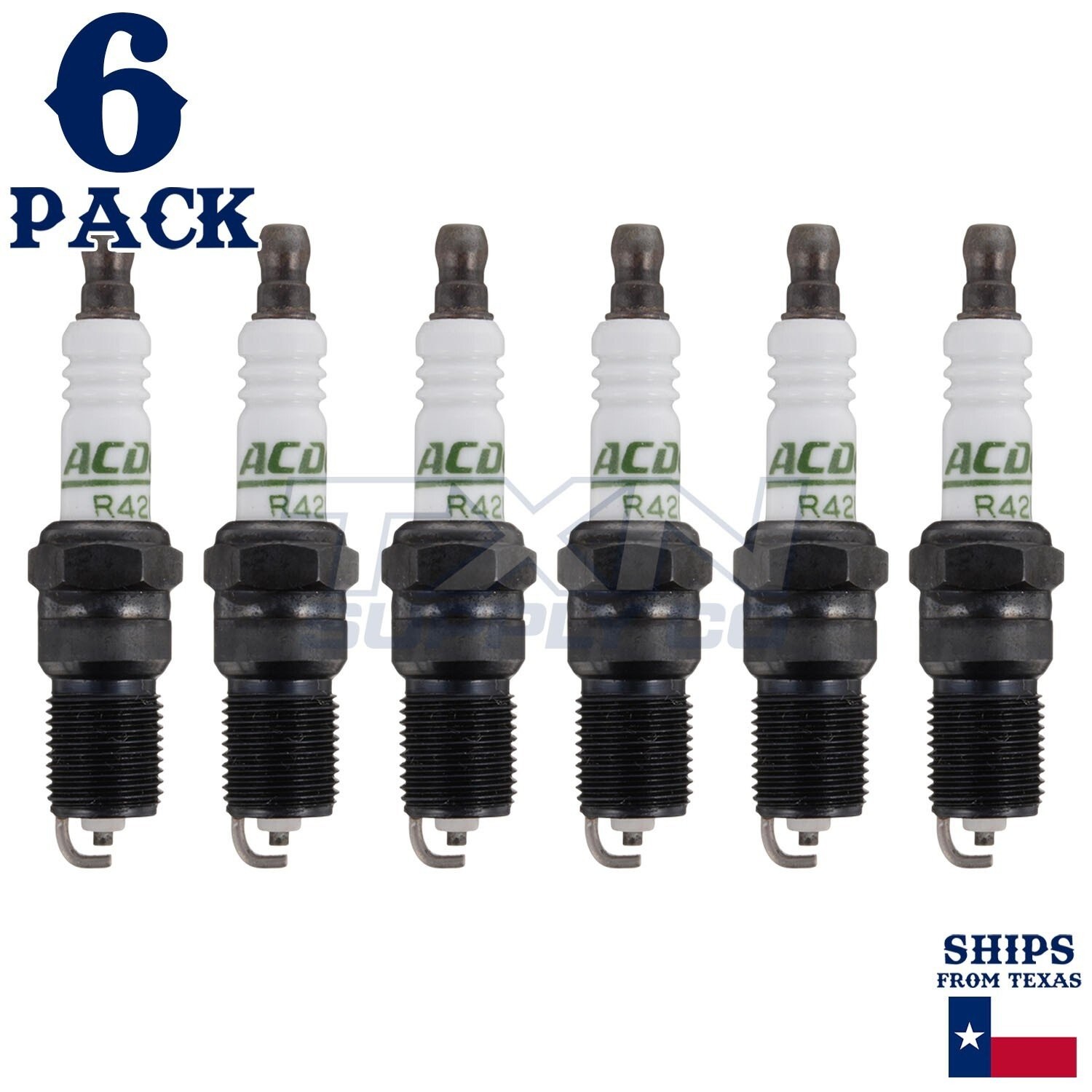 6 Pack ACDelco Standard Spark Plugs 2003-2004 for Ford EscapeÂ 3.0LÂ ps