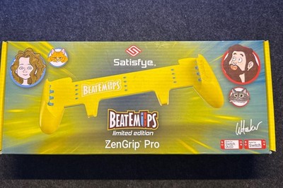 Satisfye ZenGrip Pro BeatEmUps Limited Edition Nintendo Switch OLED Grip New!
