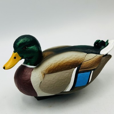 Jett Brunet Duck Mini Decoy DUCKS UNLIMITED MALLARD DRAKE, 2018 Miniature