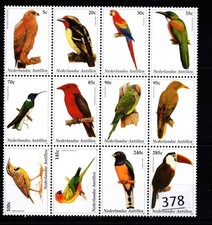 # NETHERLANDS - MNH - ANTILLEN - BIRDS - 2002