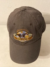Arlington Million Horse Racing Embroidered Brown Baseball Cap August 9 2008