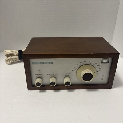 KLH Model Eighteen 18 All Transistor FM Multiplex Tuner - For Parts or Repair