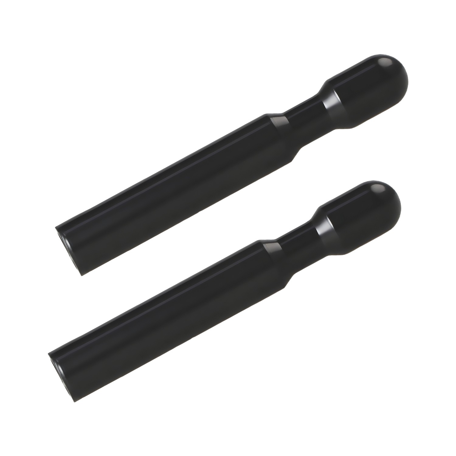 Black Door Lock Knobs Pins Studs Pair for 1989-1999 Ford Taurus FODZ-5421850-A