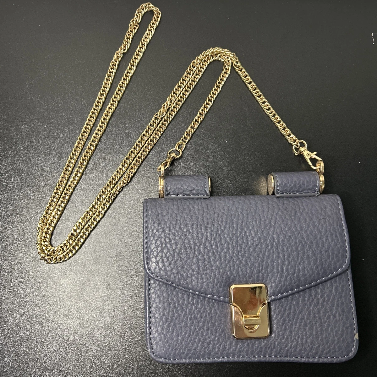 THEWAN. DAISY - Sac à main - marine/bleu foncé chiné
