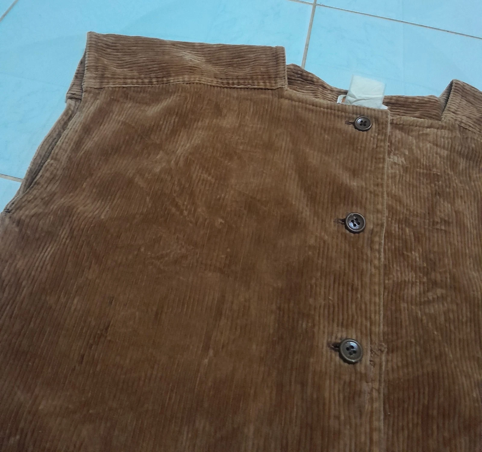 ISSEY MIYAKE vintage 80s I.S. Sport Corduroy  Brown Unisex S Size Archive Avant image 6