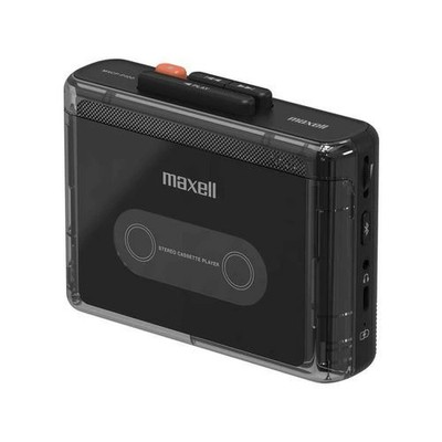 Maxell MXCP-P100BK Tragbarer Kassettenspieler - Bluetooth & Wiederaufladbar NEU