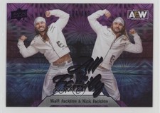 2023 AEW All Elite Wrestling in the Family Purple Pyro Matt Jackson Nick 2zq