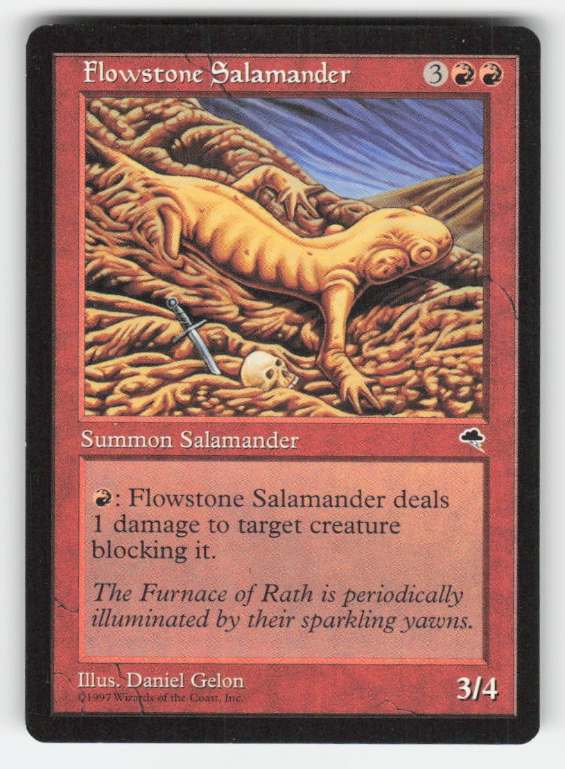 1997 Flowstone Salamander Tempest 175 MTG
