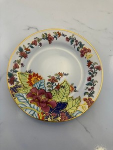 imperial leaf tobacco leaf china Vintage 5 Piece Place Setting Tobacco Leaf is an authorized reproduction for the Metropolitan Museum of Art imperial tobacco leaf china