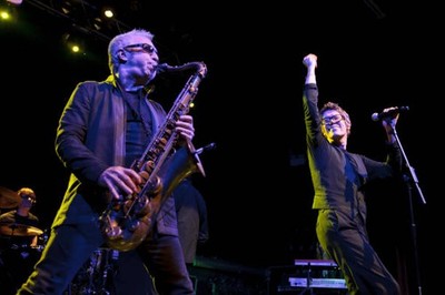 Mars Williams and Richard Butler of The Psychedelic Furs performs - Old Photo