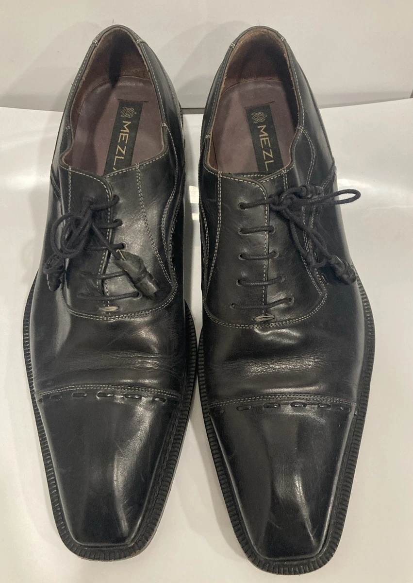 Mezlan Black Dress Shoes for Men for sale | eBay display picture 2