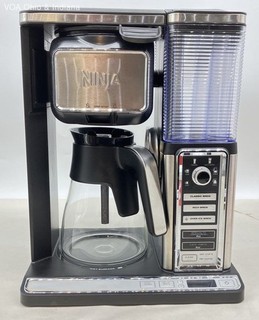 Ninja Coffee Bar CF090CO Coffee Maker System Glass Carafe Built in Frother