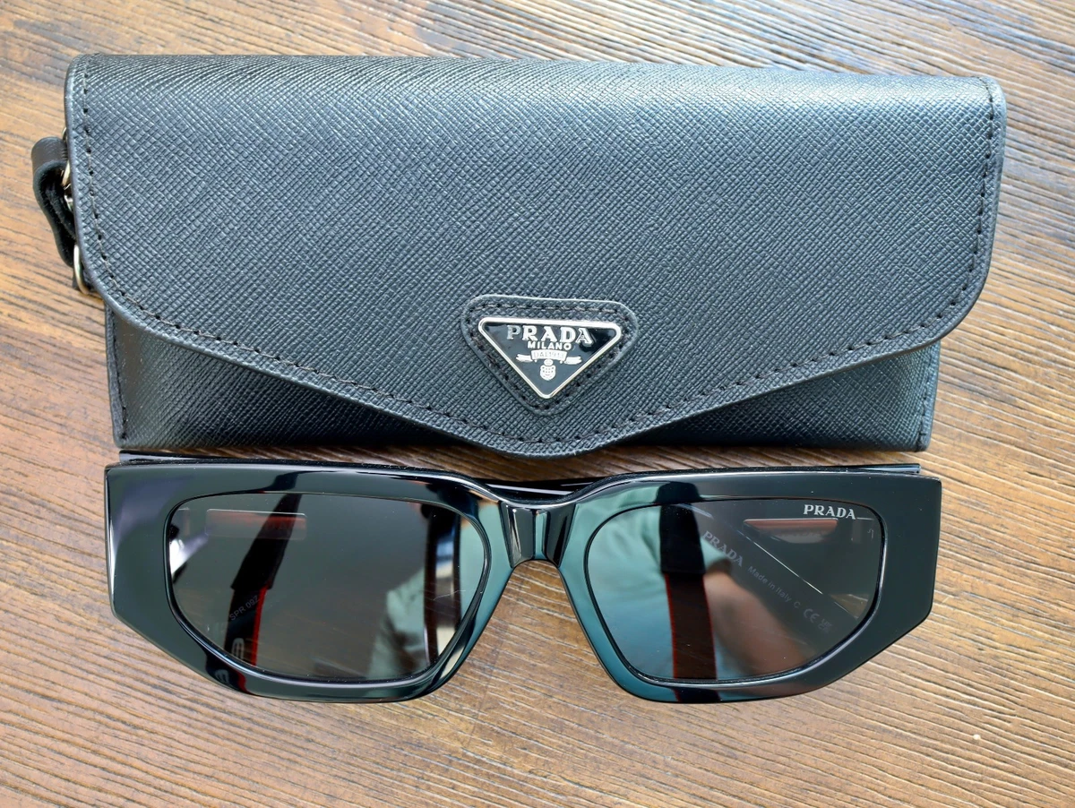 PRADA Black Square Sunglasses for Women for sale | eBay