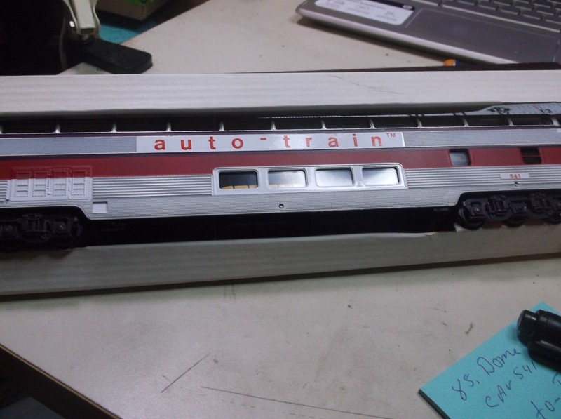 H O 85 Ft. DOME Passenger Car AUTO- TRAIN 541. Bachmann . Original Box 17