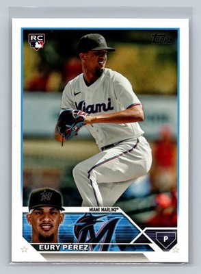 2023 Topps Update Series - Eury Perez #US139 (RC)
