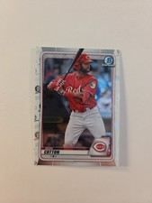 2020 Bowman Draft Chrome Card #BD-104 Quin Cotton Cincinnati Reds